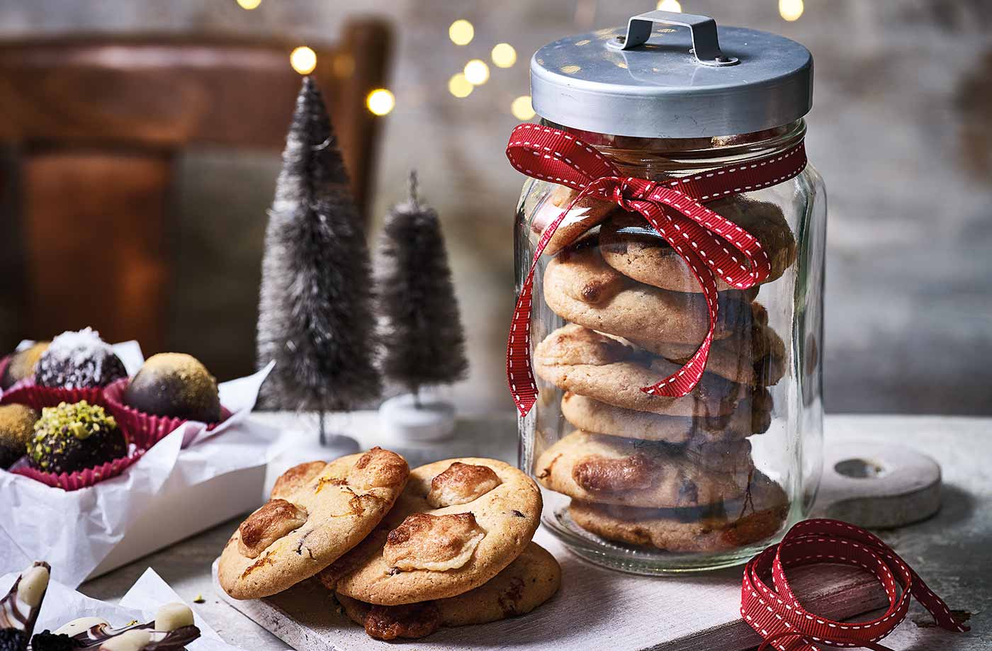 Marzipan chocolate chip cookies recipe