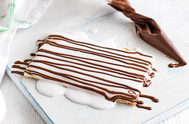 Add the chocolate