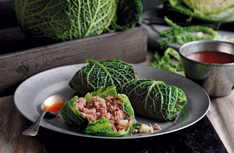 Who doesn't love a dumpling? Our recipe for savoy cabbage and pork dumplings is an excellent low-carb alternative that goes great alongside a glob of sweet chilli dipping sauce. Do, however, bear in mind that you will need a steamer for this recipe.