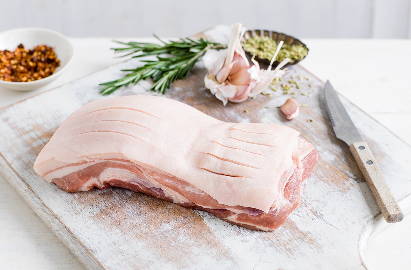Prepare the pork