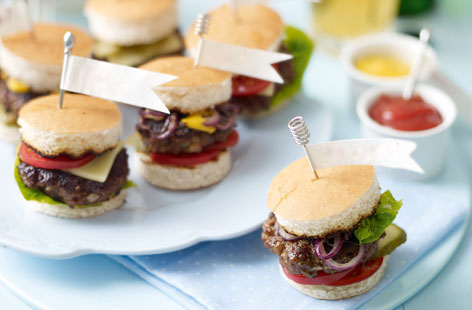 Mini burgers recipe