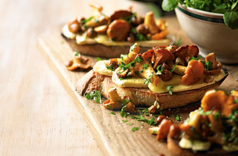 Make the most of autumn's flavours with this indulgent version of cheese on toast