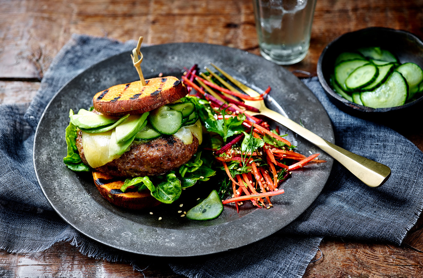 Naked burger recipe
