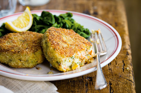 Succulent fish combined with fluffly King Edward potatoes, dill, capers and anchovies for a delicious lunch or light dinner