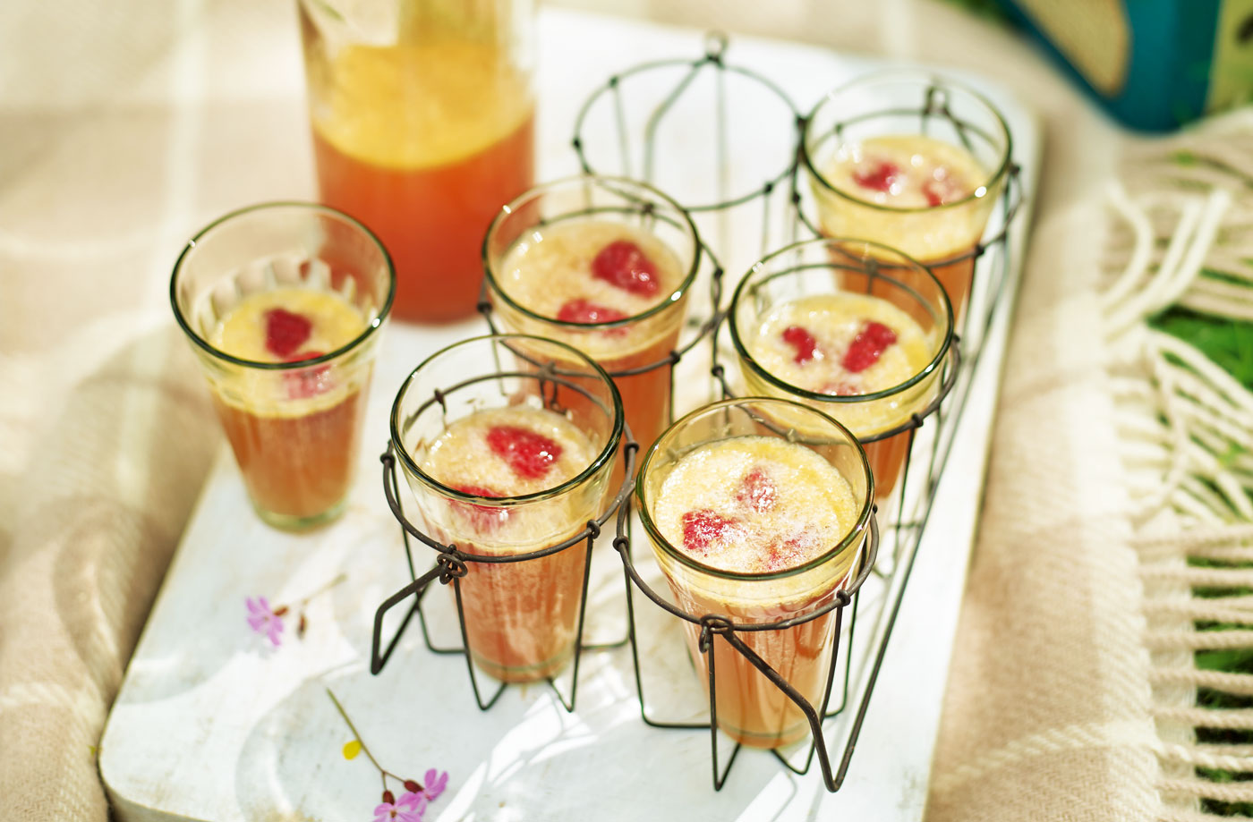 Old-fashioned pink lemonade recipe