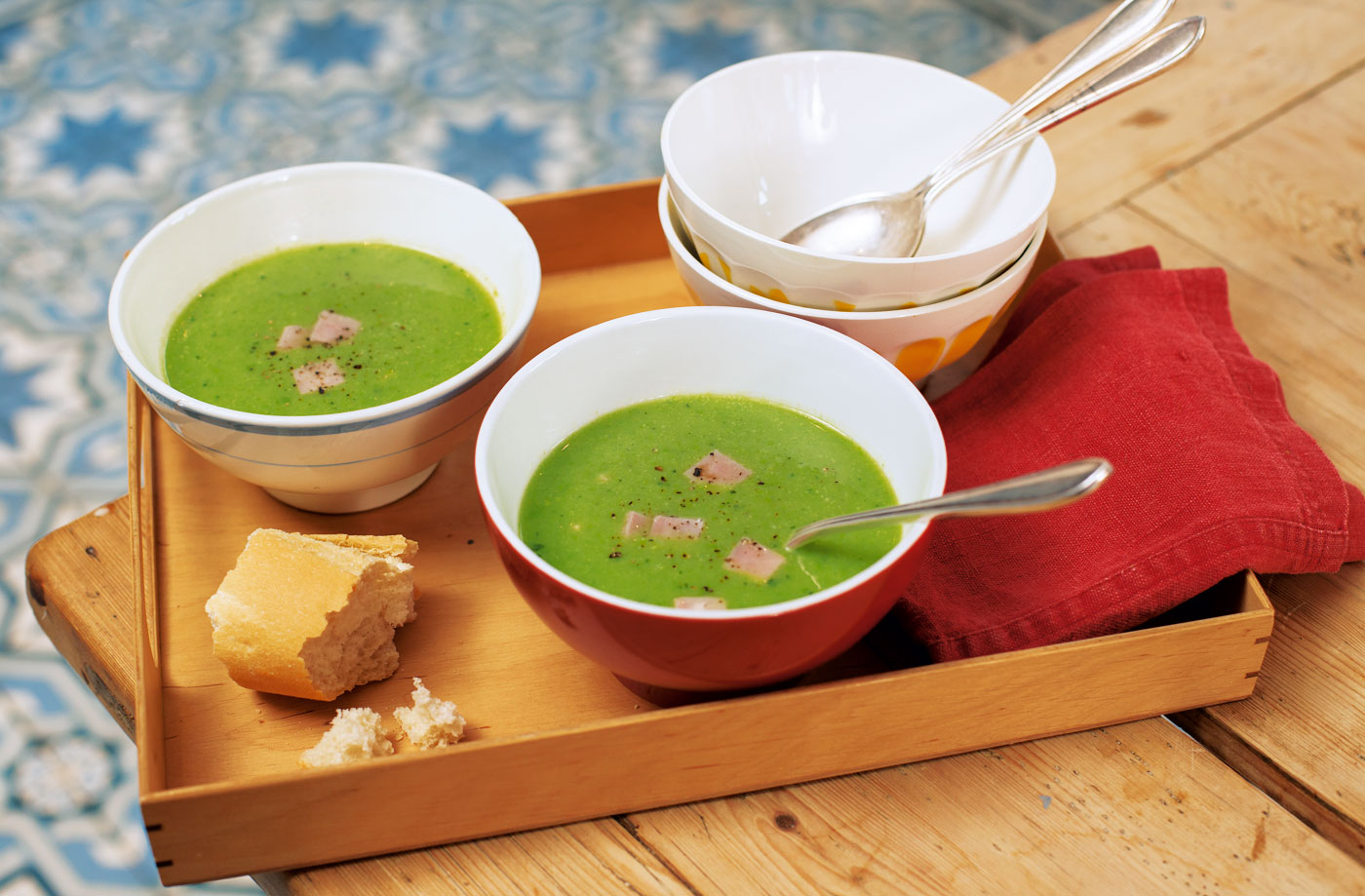 Pea and ham soup recipe