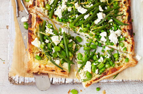 Embrace the warmer months with a summer veg tart that will brighten up any plate