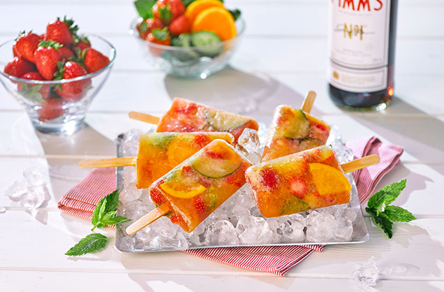 Pimm’s ice lollies