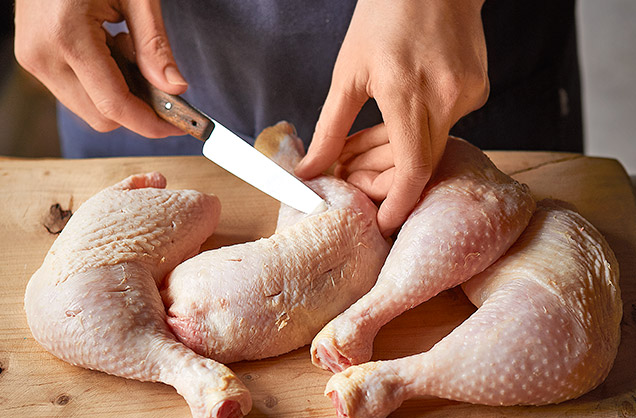 Prep the chicken