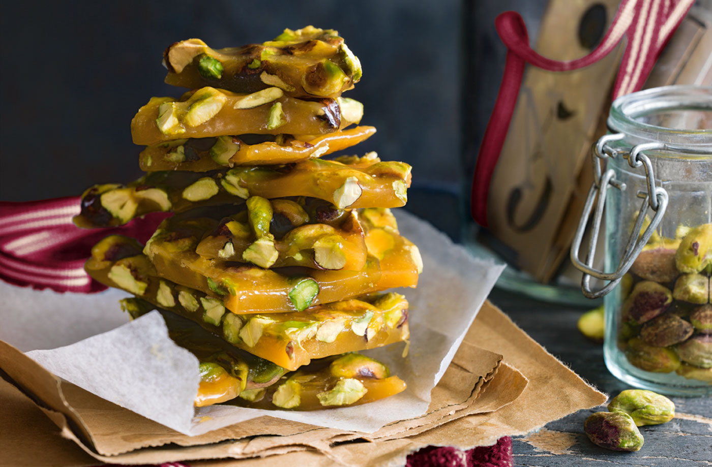 Pistachio brittle recipe