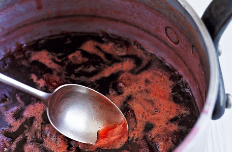 Boil the jam