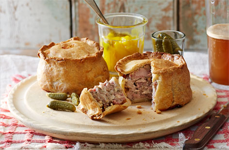 Celebrate St. George's Day with a proper British pork pie - this is the perfect recipe for a special picnic or a summer lunch.
