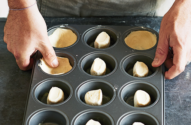Shape the pastry