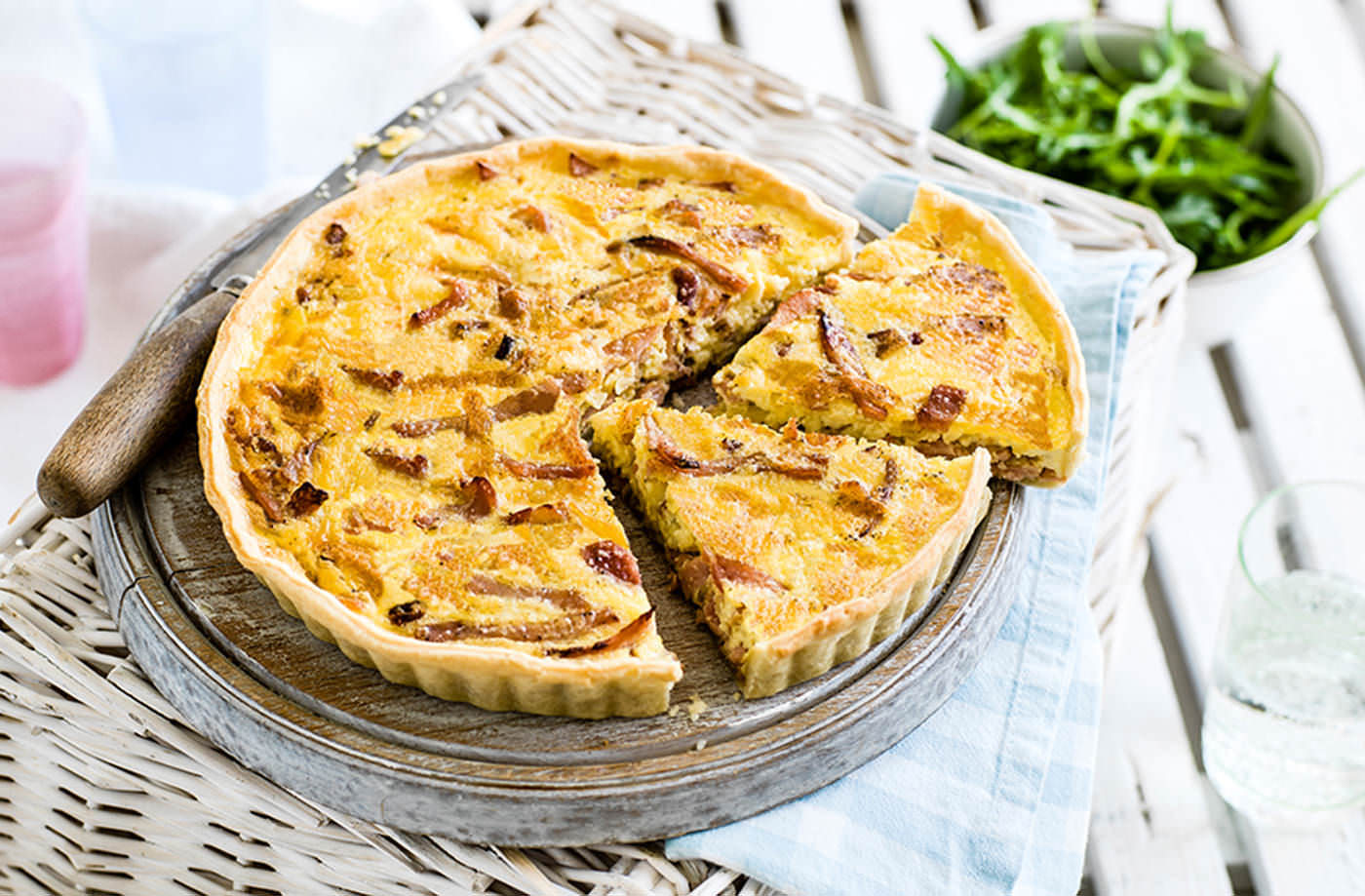 Classic quiche Lorraine recipe