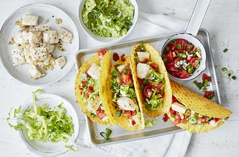 Ready in under 30 minutes, these Mexican-inspired speedy fish tacos are perfect for a midweek family meal