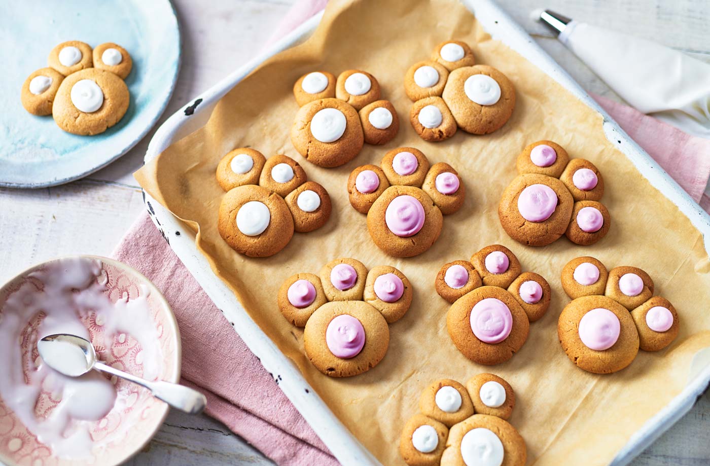 Bunny paw biscuits recipe