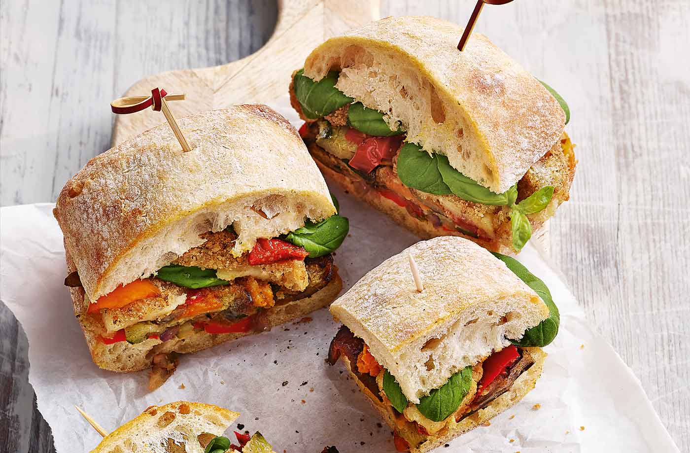 Ciabatta bites recipe