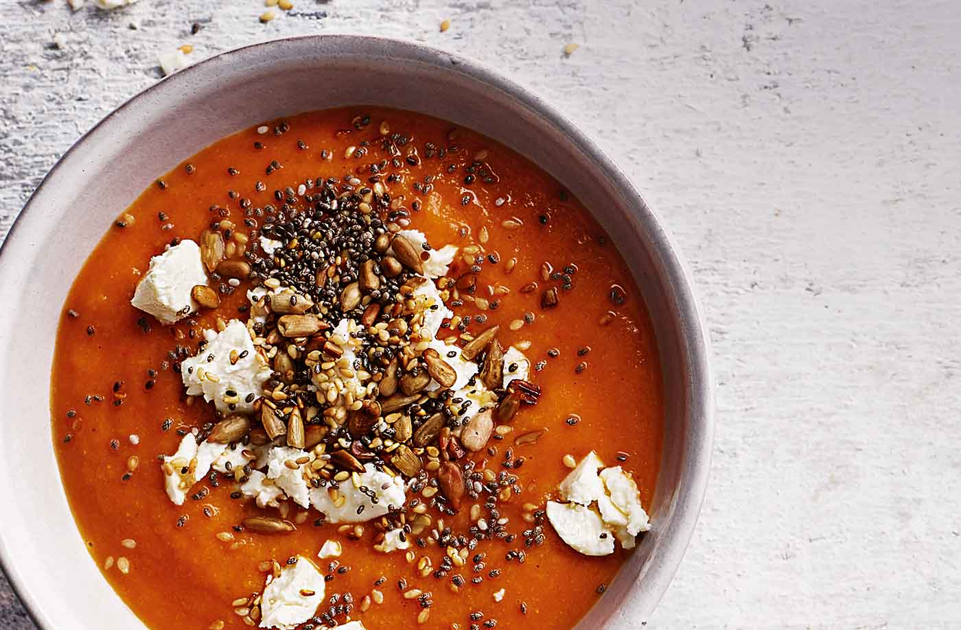 Roasted tomato and caraway soup recipe
