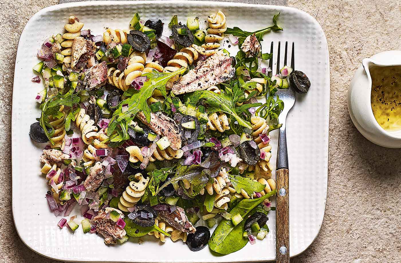 Sardine pasta salad recipe