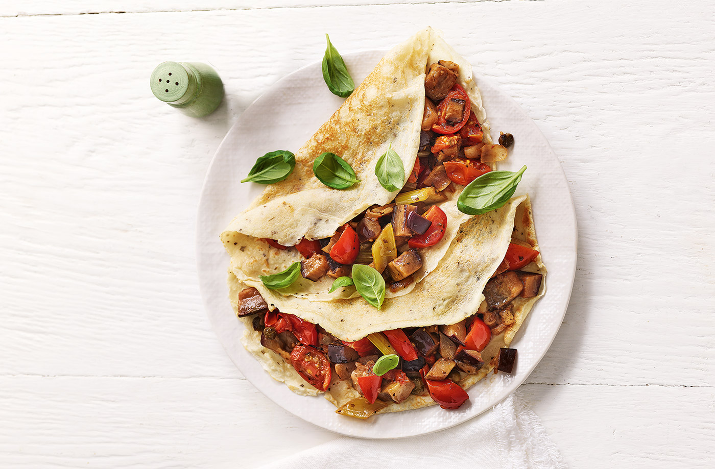 Aubergine pancakes recipe