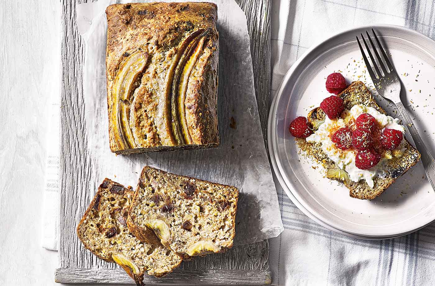 Banana breakfast loaf recipe