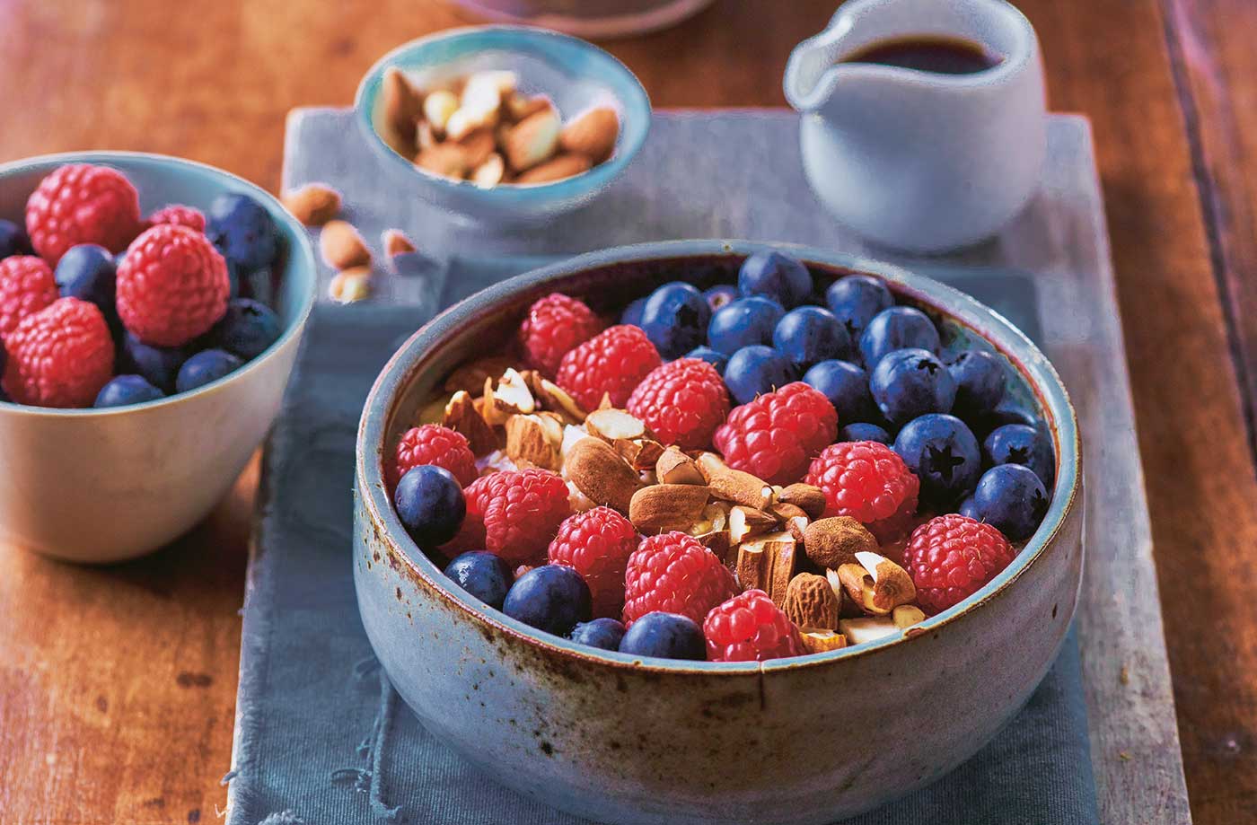 Berry almond vanilla oatmeal crunch recipe