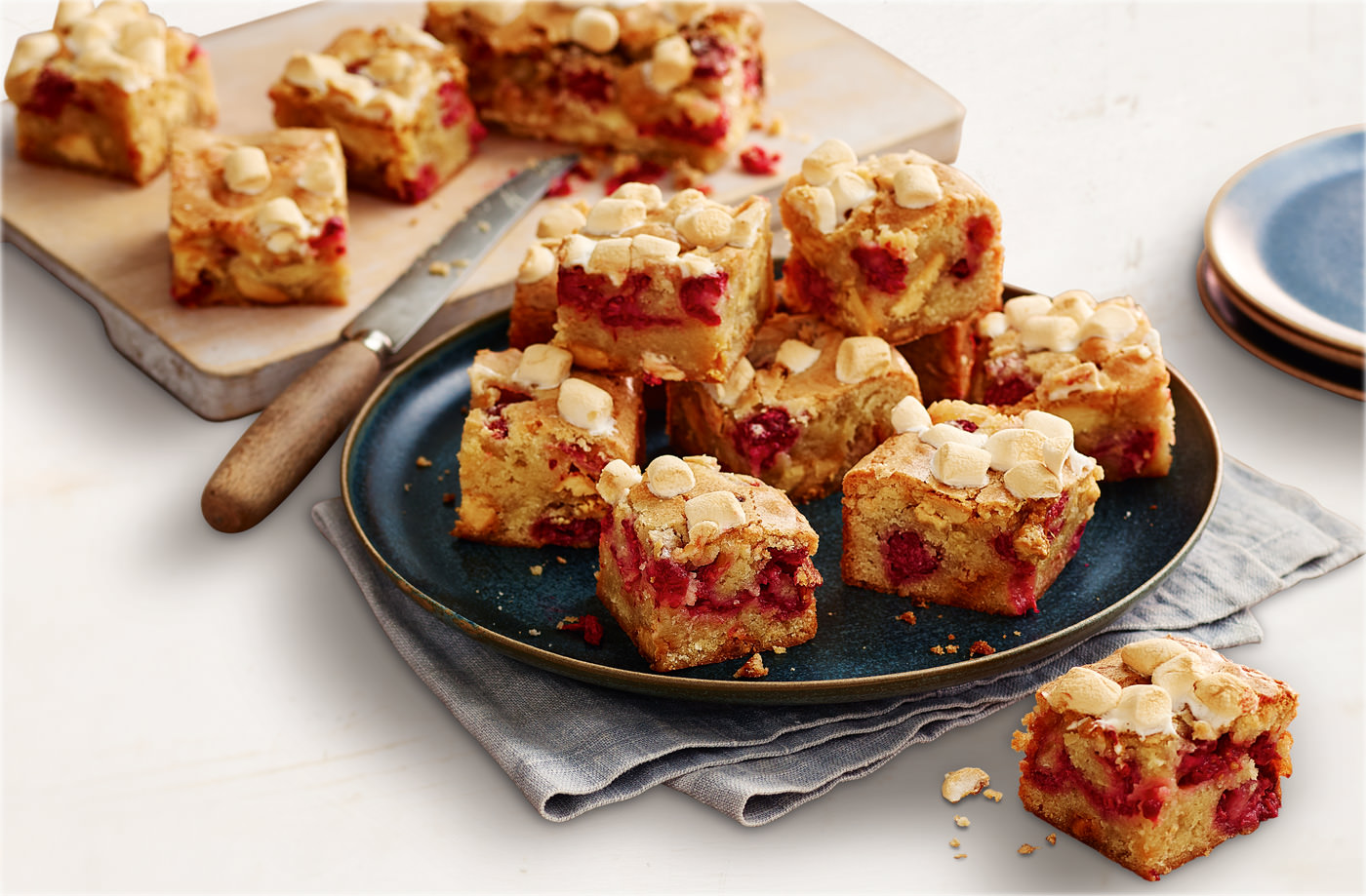 Joan's 'missing you' blondie recipe