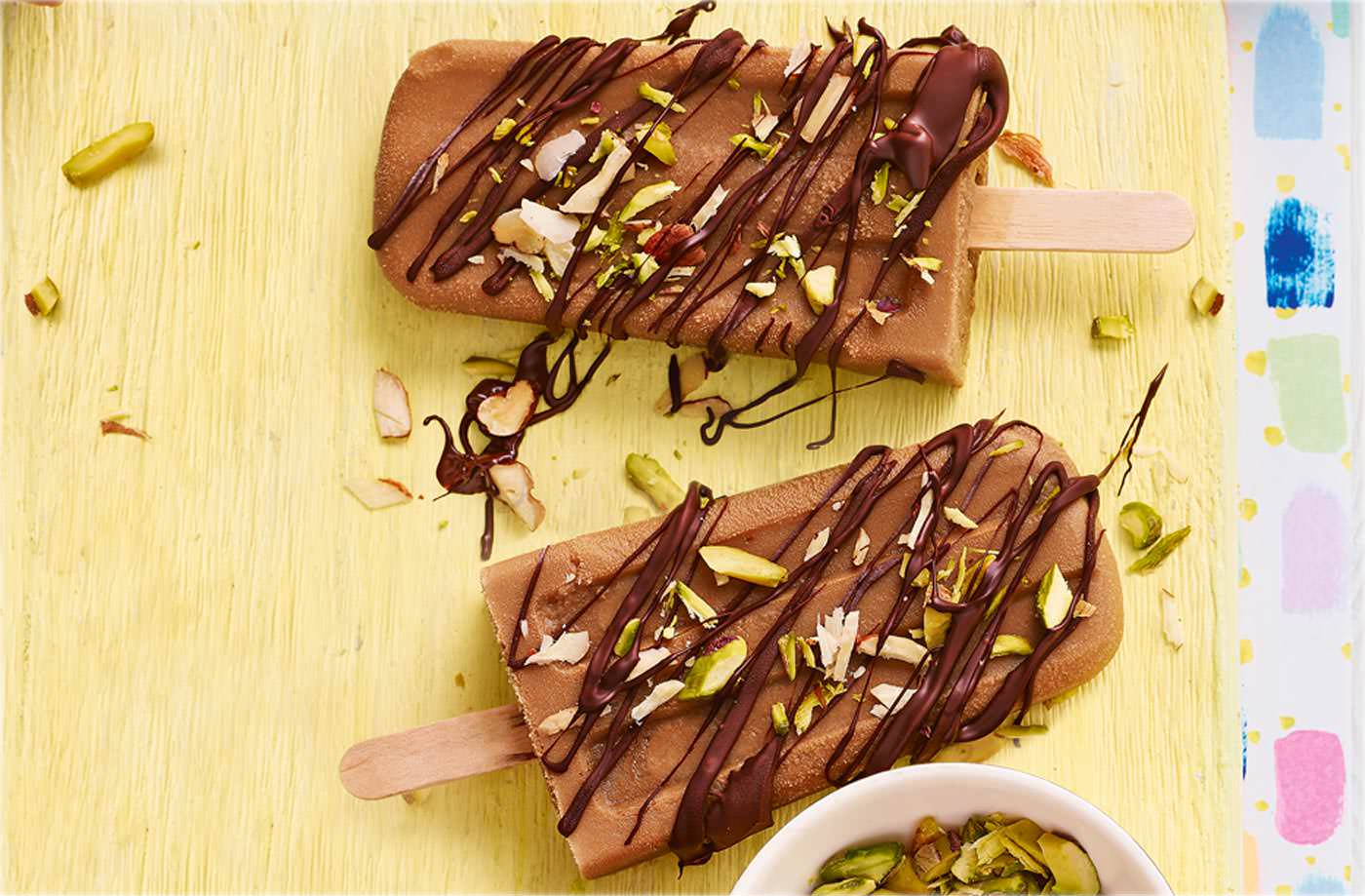 Caffe latte ices recipe