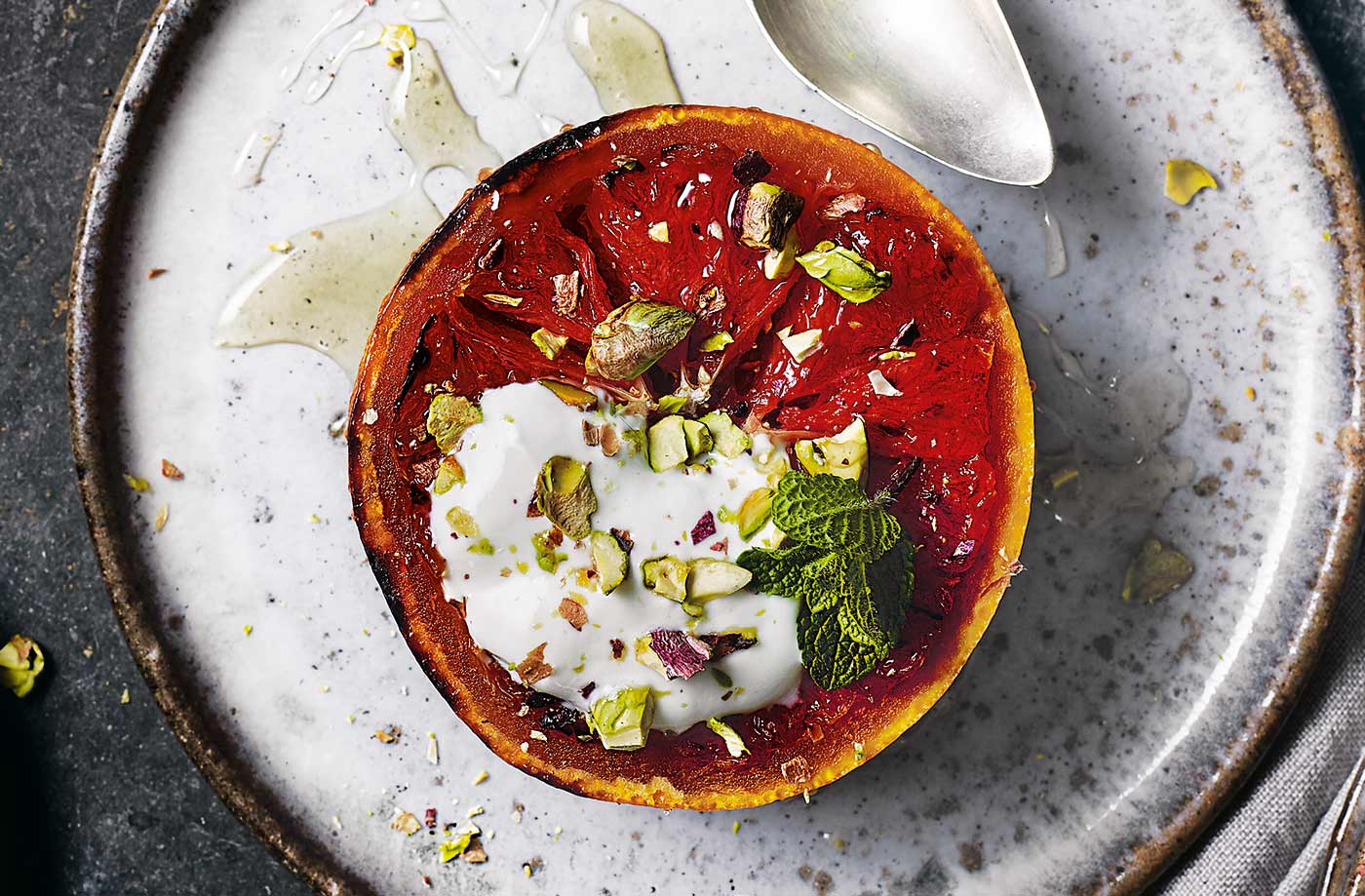 Caramelised grapefruit recipe