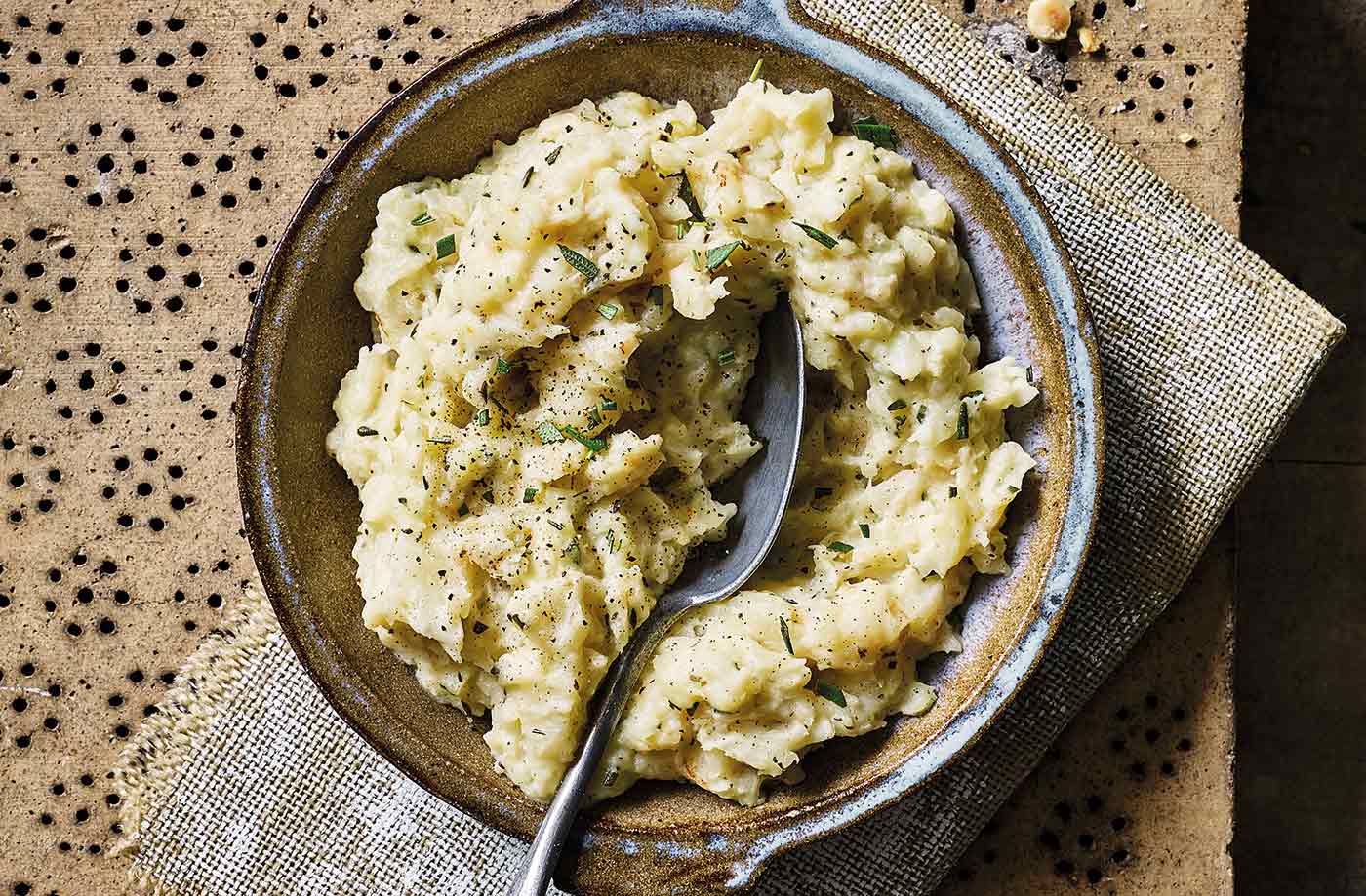 Celeriac and potato mash recipe