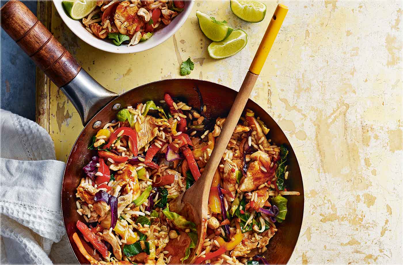 Chicken, ginger and lemongrass fried rice  recipe