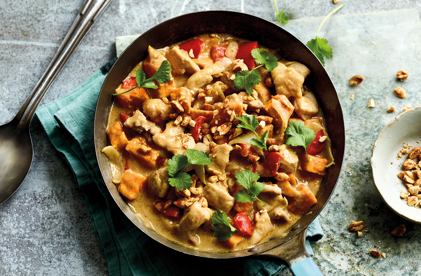 West African-style chicken peanut stew recipe