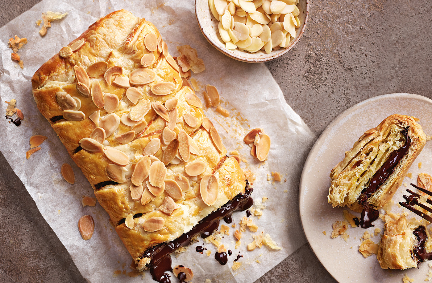 Chocolate pastry lattice recipe