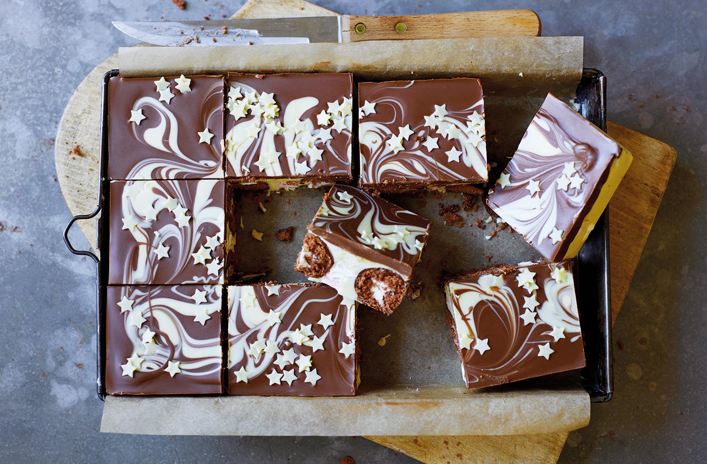 Chocolate mini roll sheet cake recipe