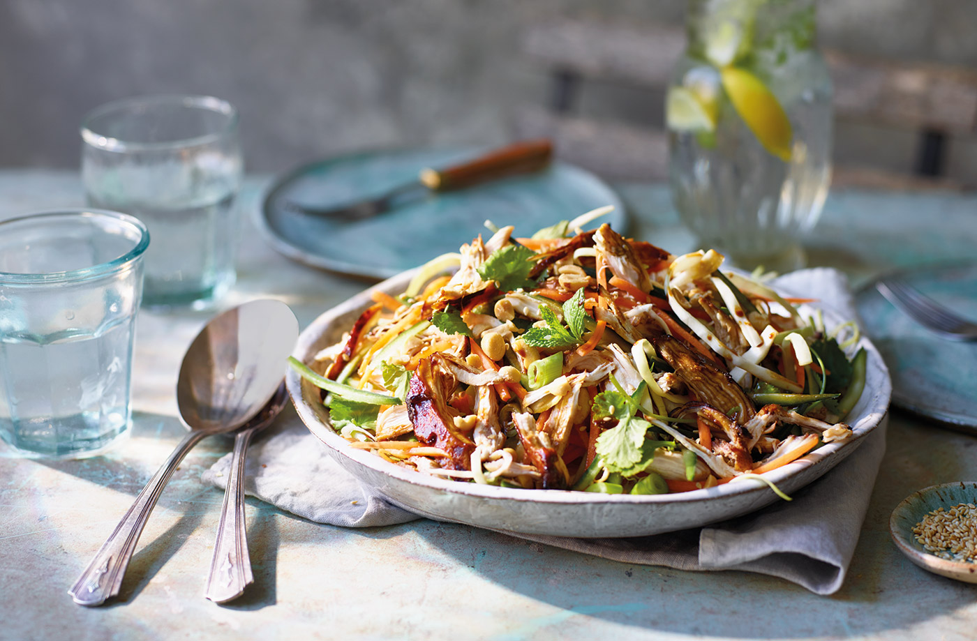 Chopped Asian chicken salad recipe