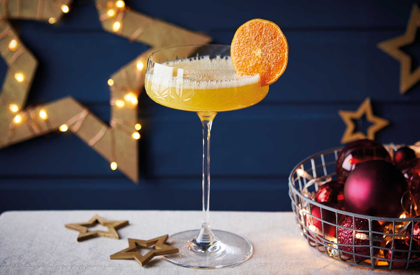 Clementine prosecco cocktail  recipe