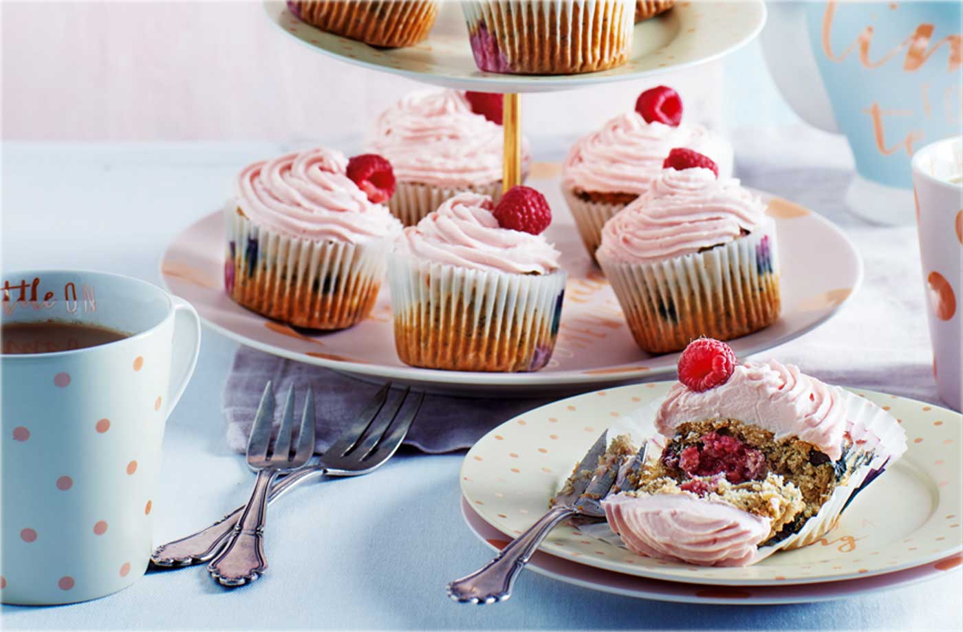Berry banana cupcakes recipe