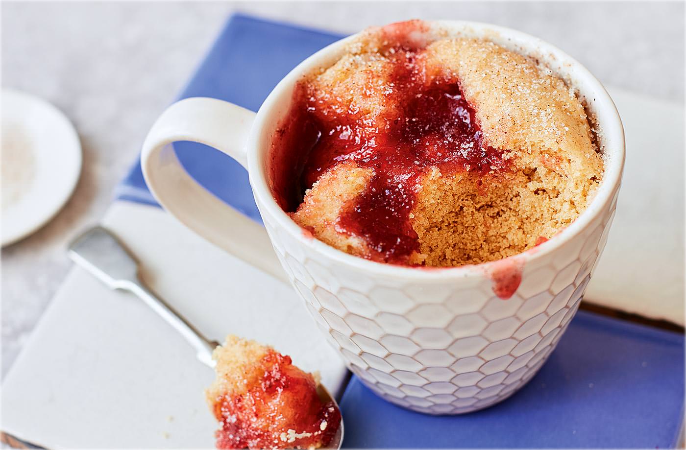 Jam doughnut cake recipe