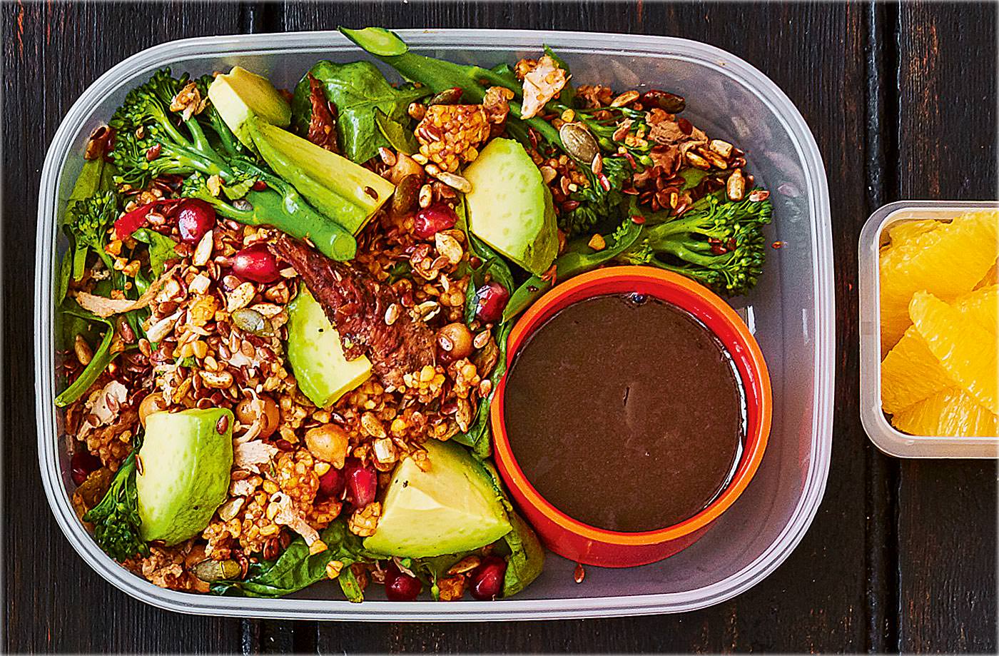 Duck and grain salad recipe