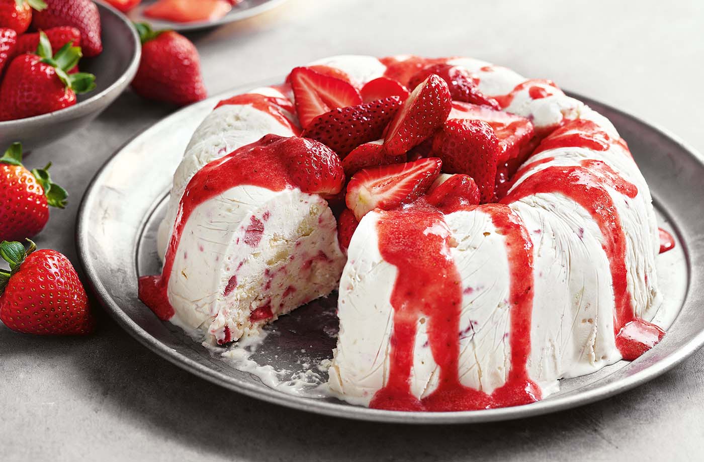 Eton mess semifreddo recipe