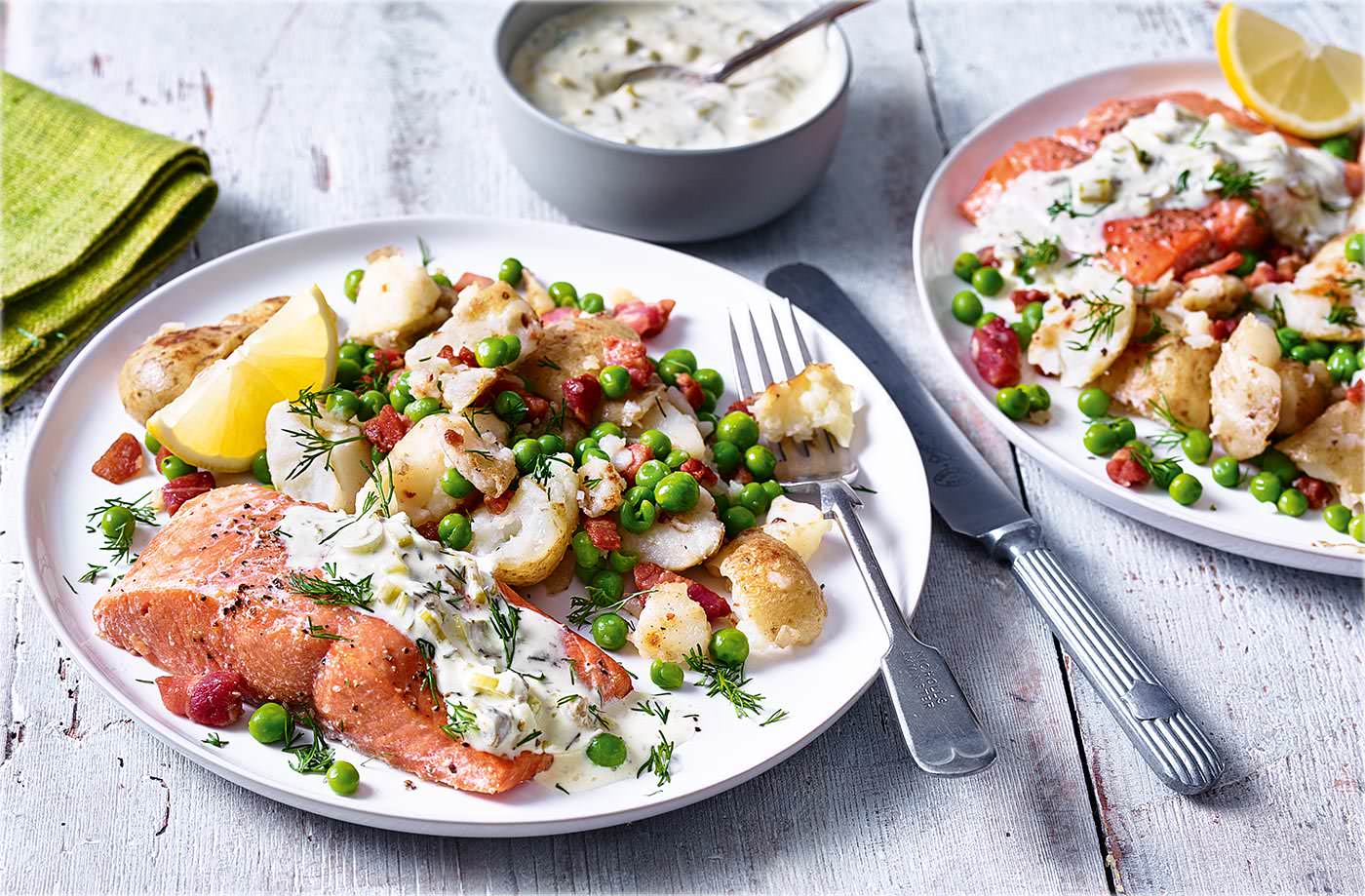 Liam's 'simple' salmon supper recipe