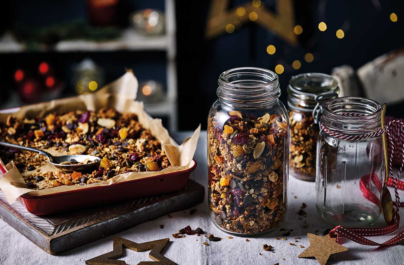 Festive granola recipe
