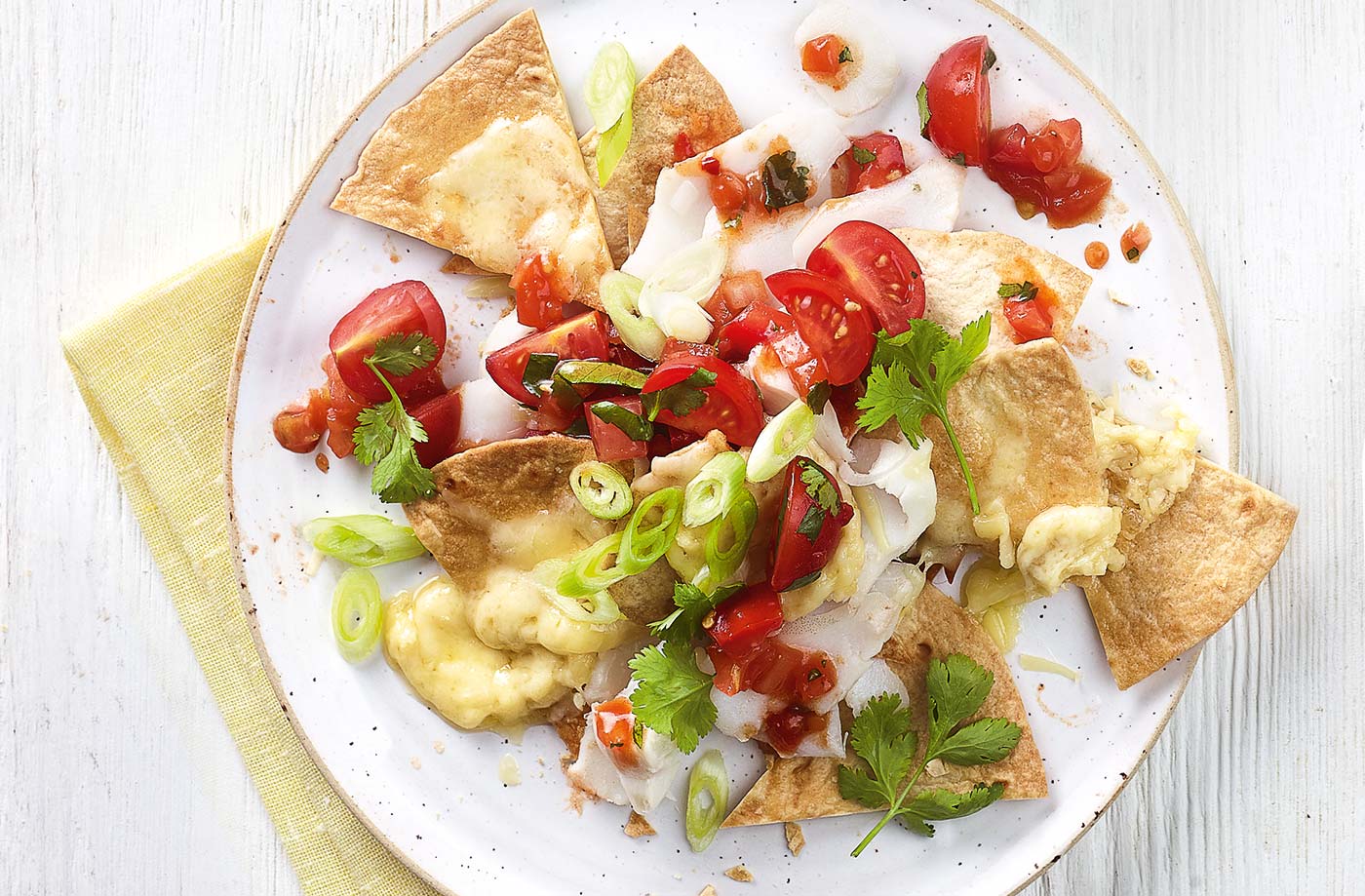 Fish nachos recipe