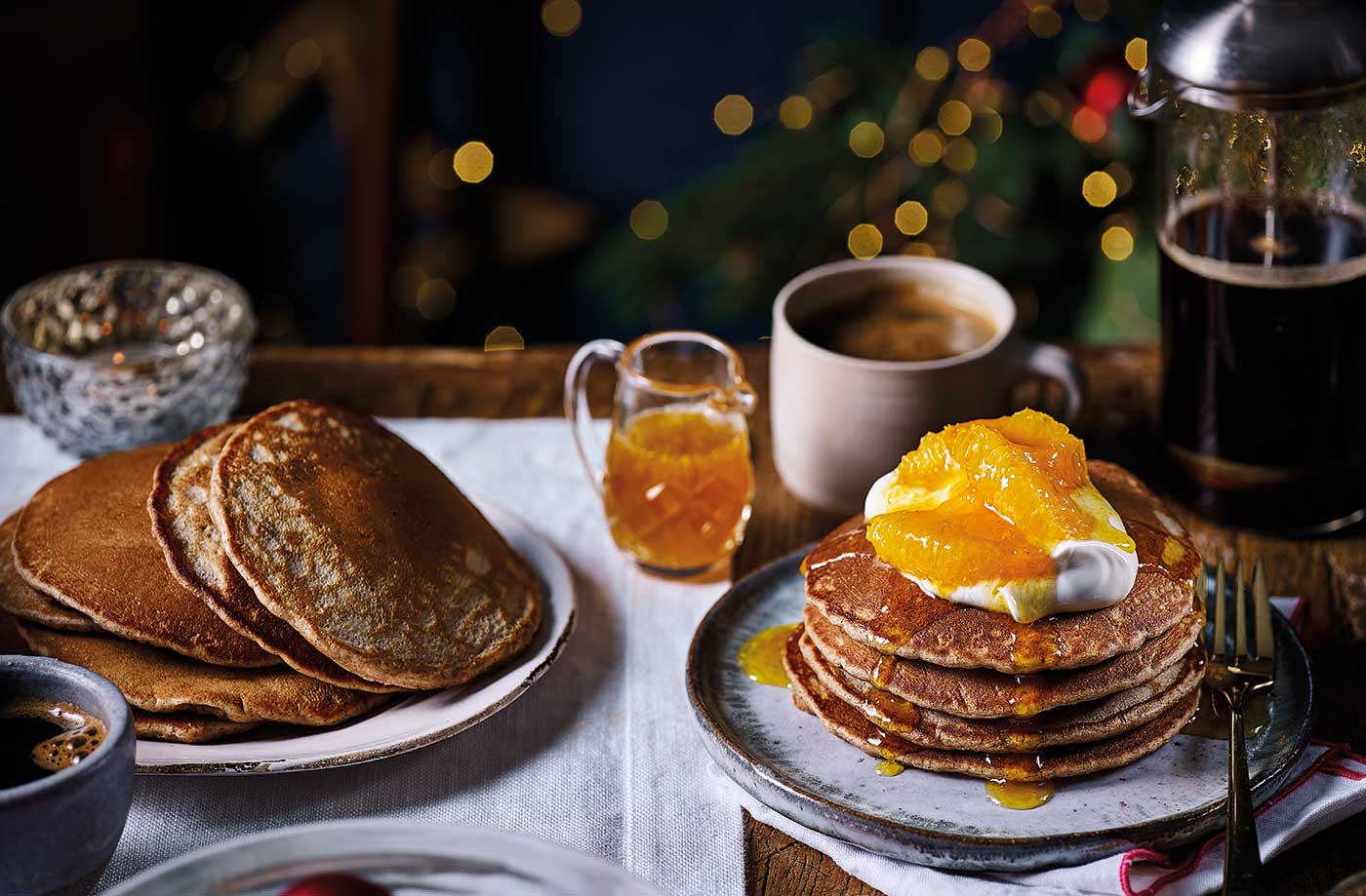 Gingerbread pancakes recipe