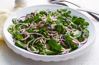 Rocket and red onion salad recipe