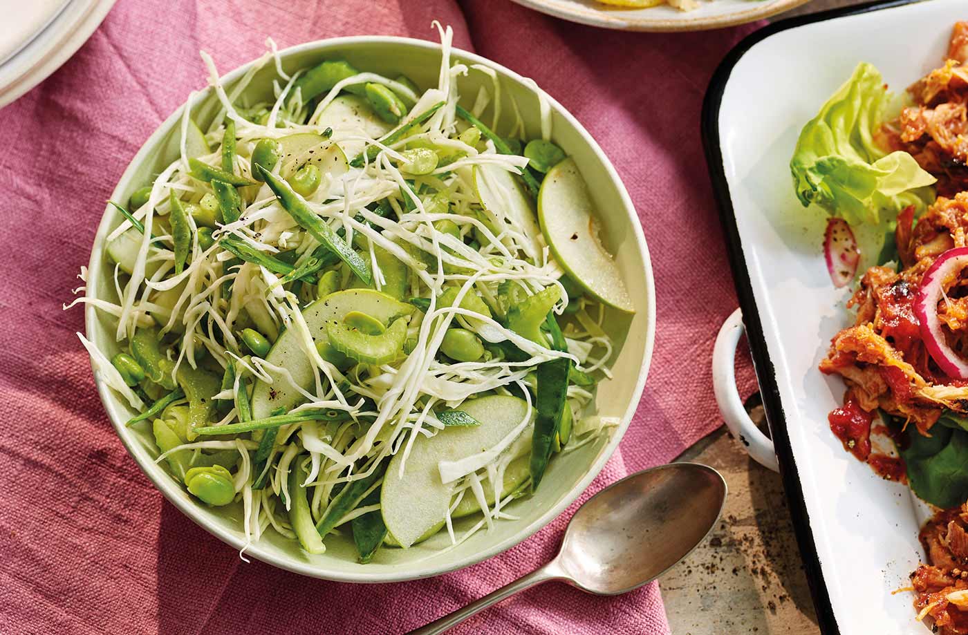 Green garden salad recipe