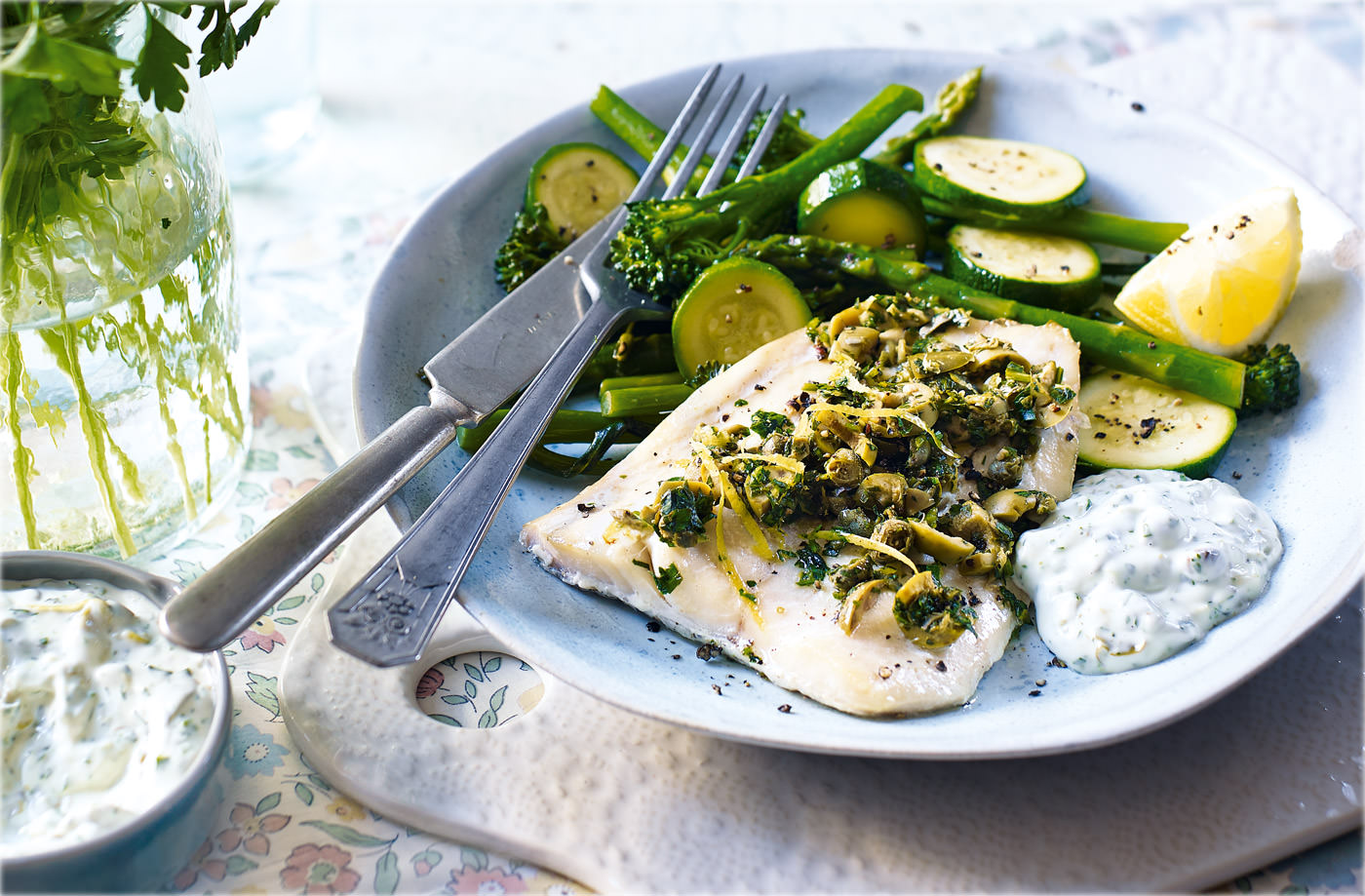 Haddock with parsley gremolata  recipe