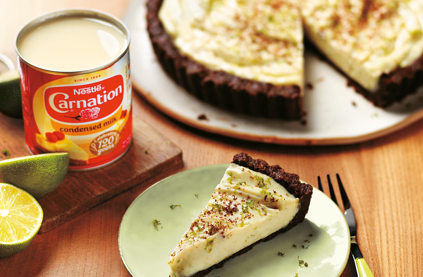 Sam's 'secretly easy' choc Key lime pie recipe
