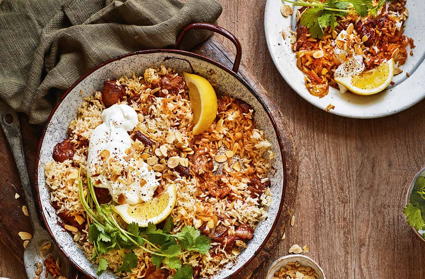 Lamb biryani bake recipe
