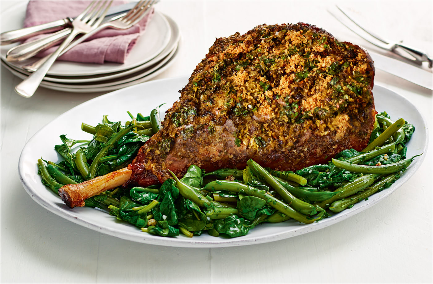 Helen's 'homecoming' lamb recipe